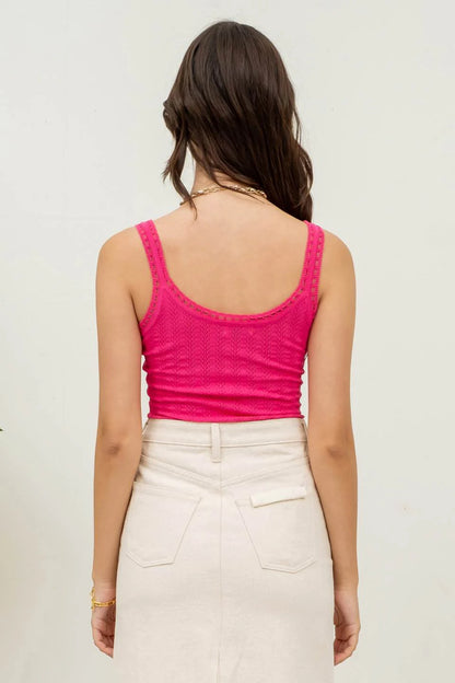 ROSETTE KNIT