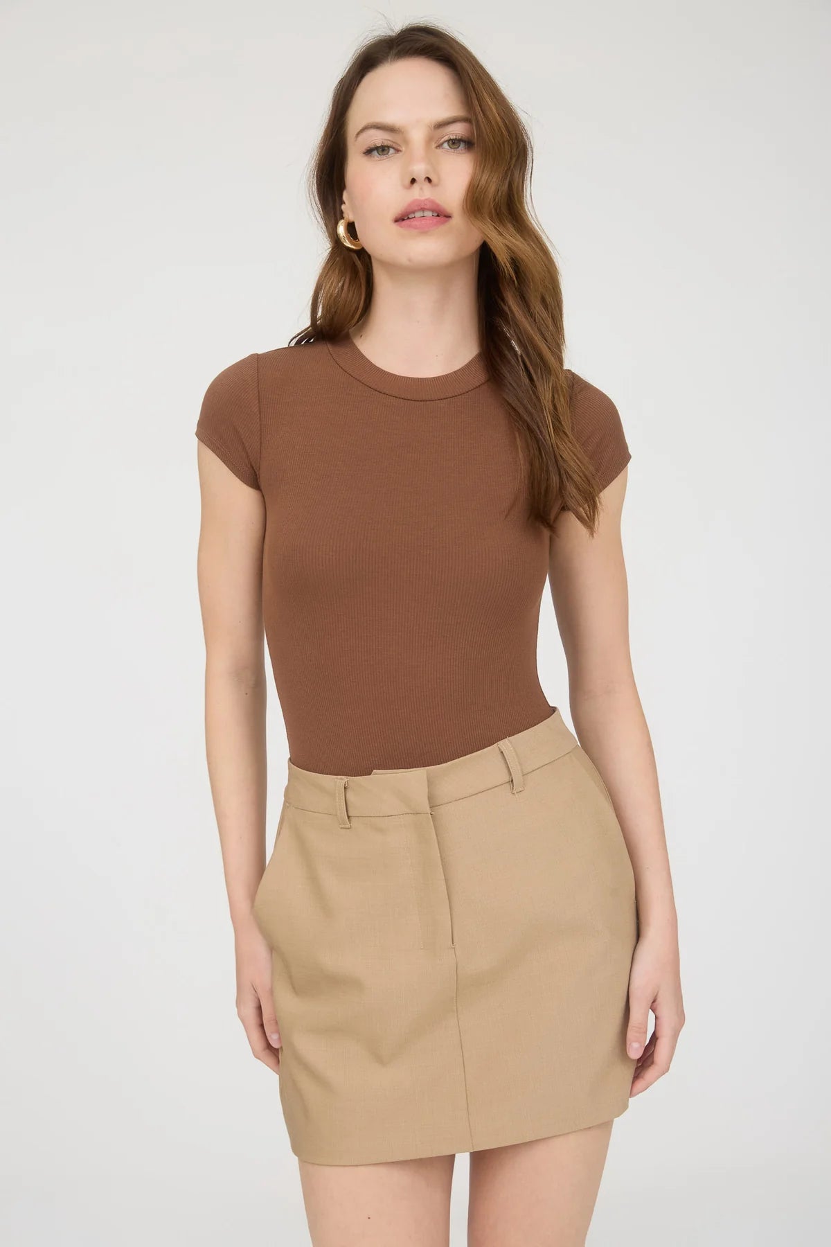 ROUND NECK  BODYSUIT