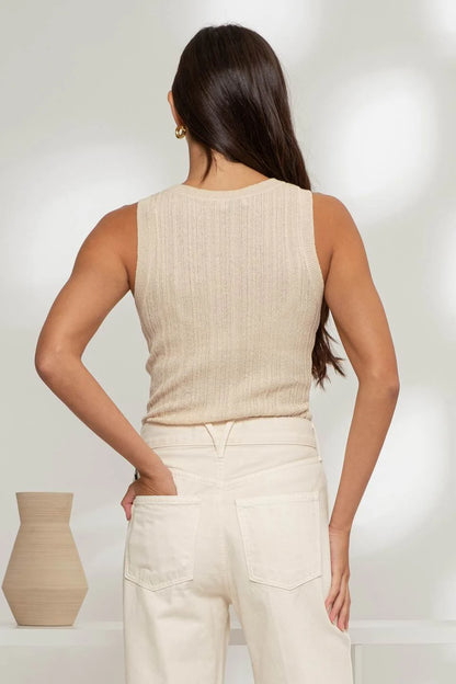 ROUND NECK SWEATER KNIT