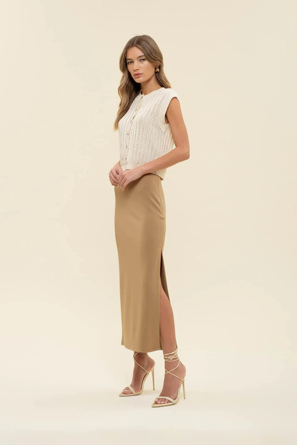 High Waist Pencil Skirt