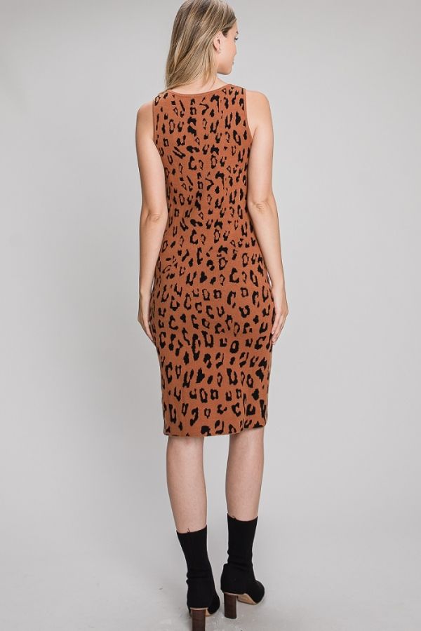 Leopard Midi Dress