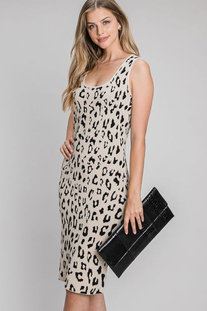 Leopard Midi Dress