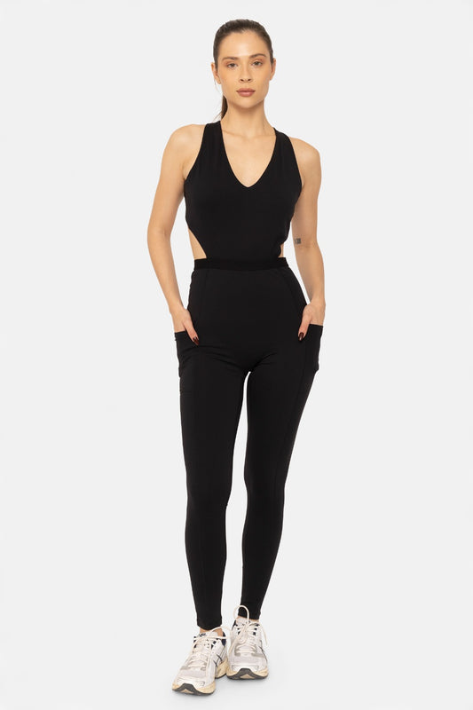 Cut-Out Jumpsuit