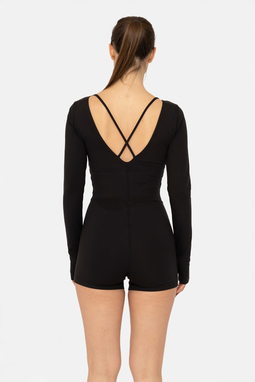 Long Sleeve Active Romper
