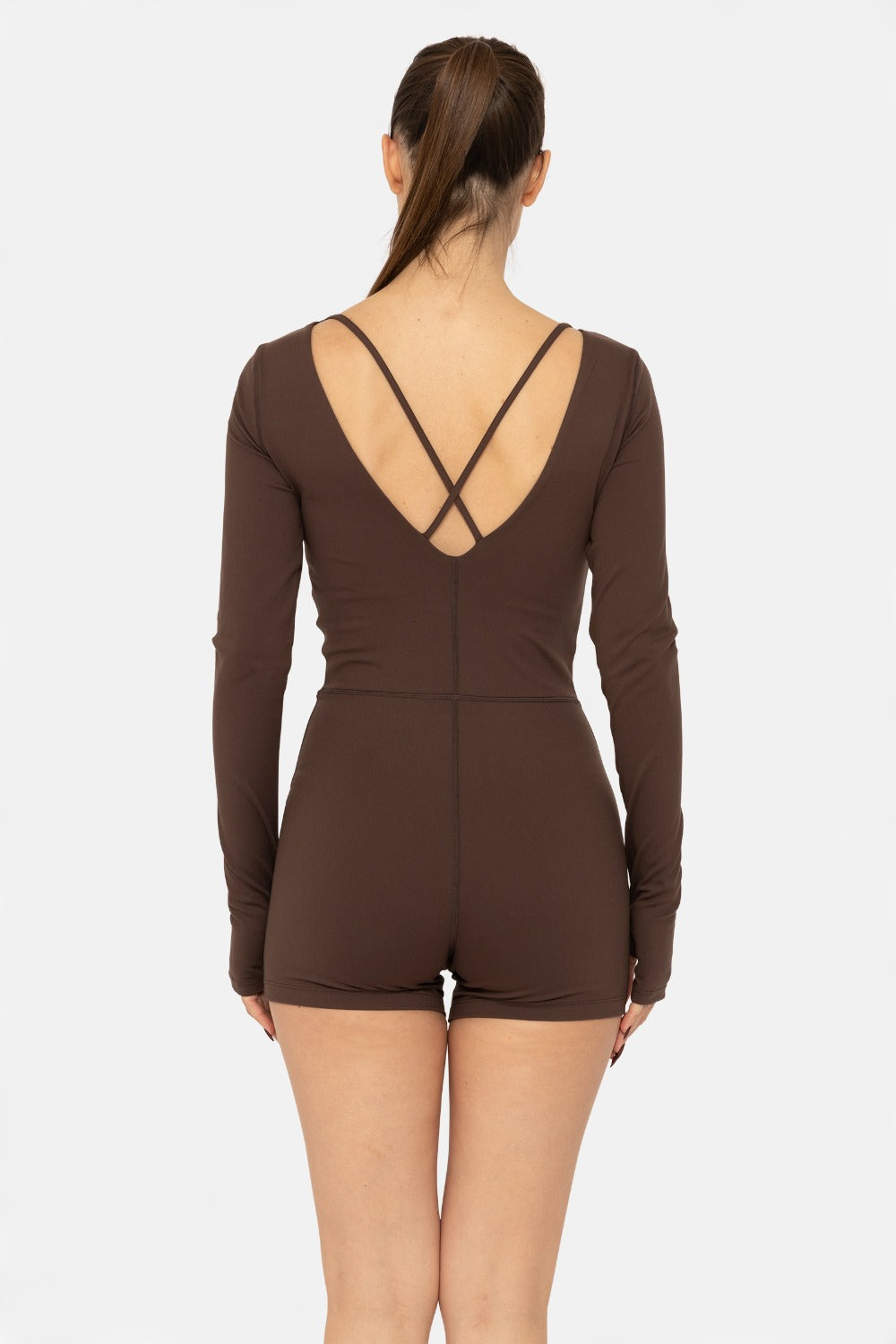 Long Sleeve Active Romper