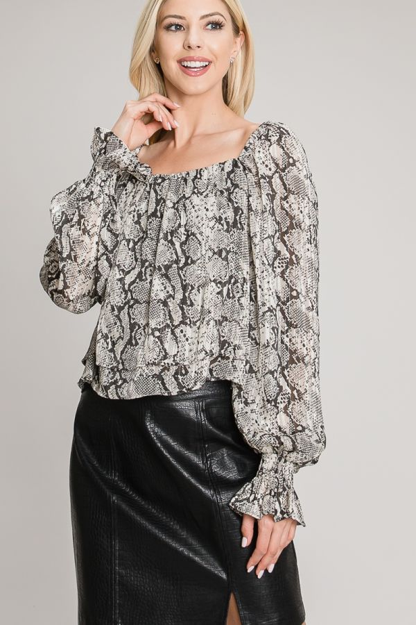 Viper Chiffon Blouse