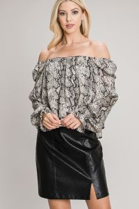 Snakes Den Blouse