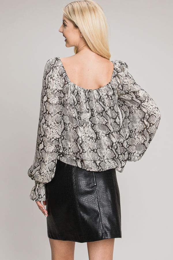 Viper Chiffon Blouse