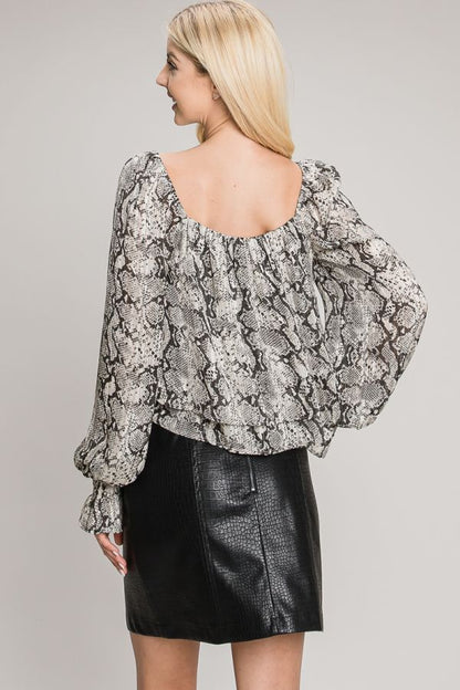 Viper Chiffon Blouse