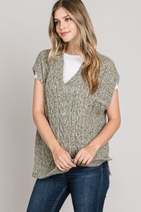 Cozy Cable Vest