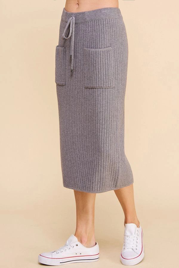 Midi Sweater Skirt