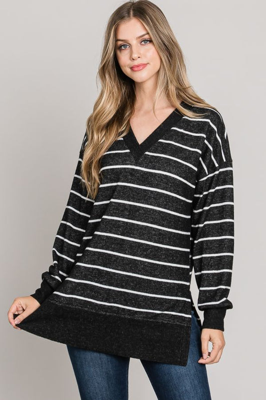 Striped Oversized Tunic