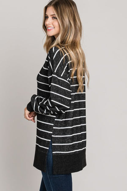 Striped Oversized Tunic