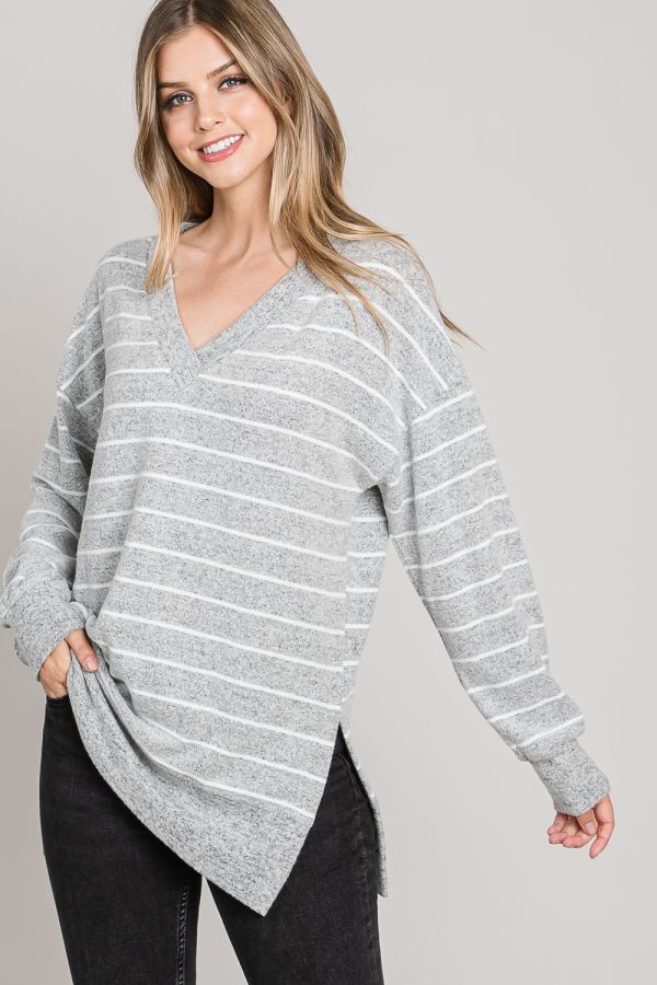 Striped Oversized Tunic