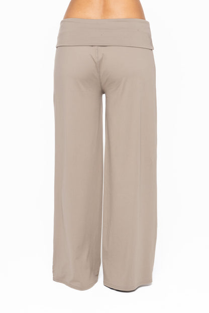 Tulip Hem Foldover Waist Lounge Pants