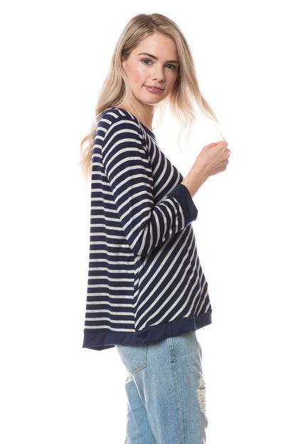 Navy Stripe Tunic