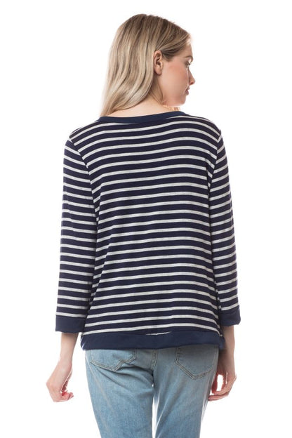 Navy Stripe Tunic